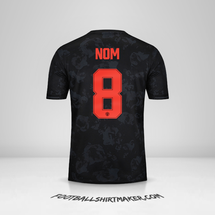 Maillot Manchester United Cup 2019/20 Troisième -  nom - 8