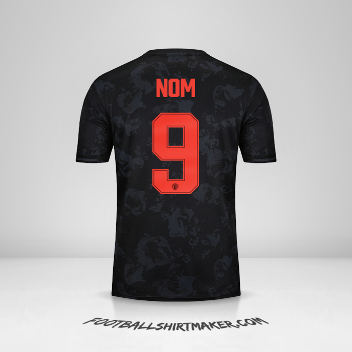 Maillot Manchester United Cup 2019/20 Troisième -  nom - 9