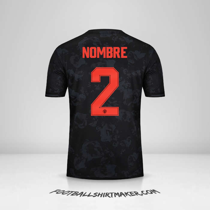 Jersey Manchester United Cup 2019/20 Tercera -  nombre - 2