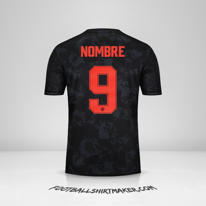Camiseta Manchester United Cup 2019/20 Tercera -  nombre - 9