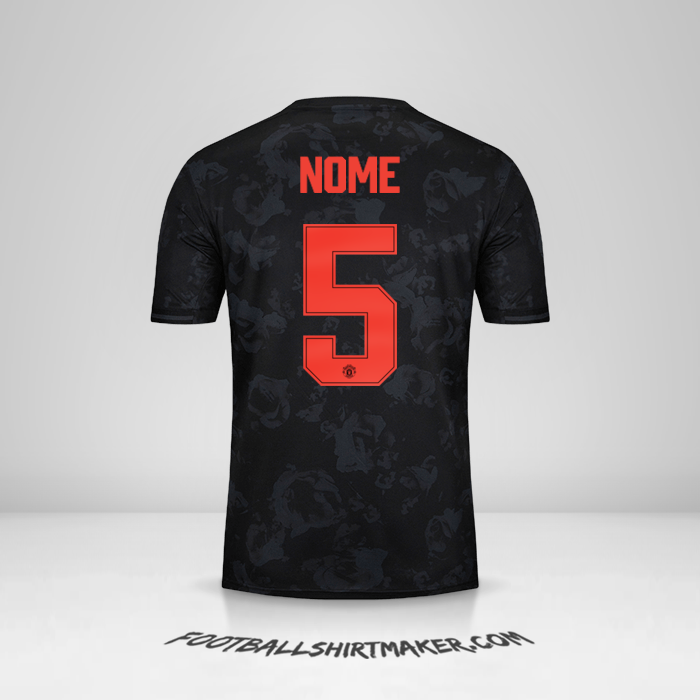 Maglia Manchester United Cup 2019/20 Terza -  nome - 5