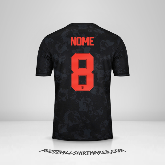 Camisa Manchester United Cup 2019/20 Terceira -  nome - 8