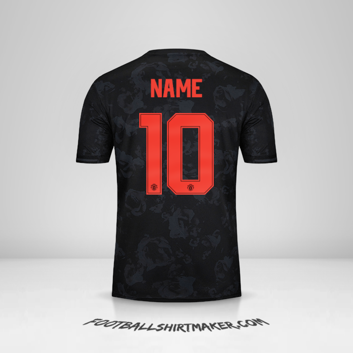 Trikot Manchester United Cup 2019/20 Dritte -  name - 10