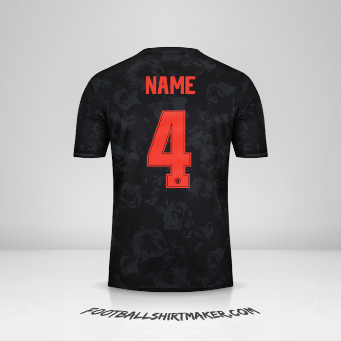 Trikot Manchester United Cup 2019/20 Dritte -  name - 4