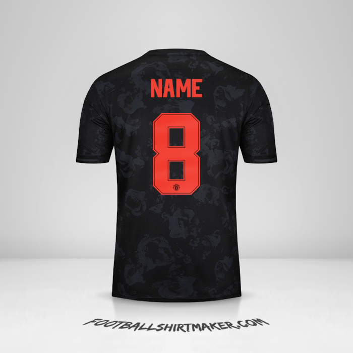 Jersey Manchester United Cup 2019/20 Third -  name - 8