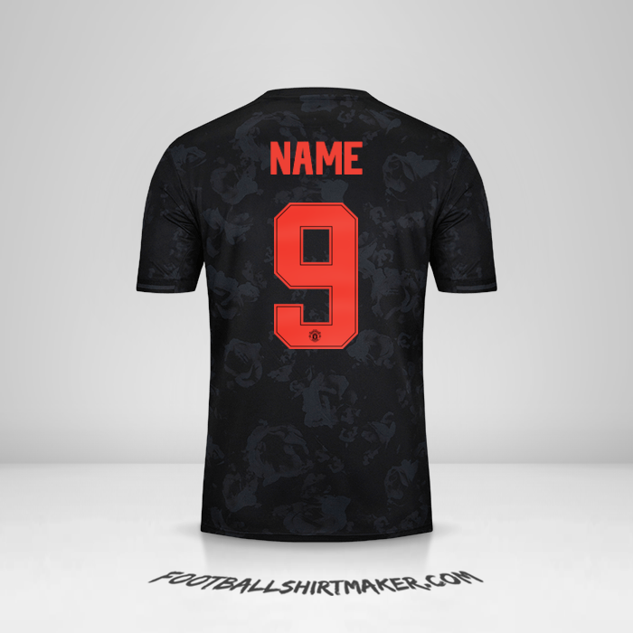 Trikot Manchester United Cup 2019/20 Dritte -  name - 9