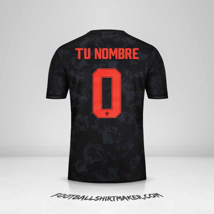 Jersey Manchester United Cup 2019/20 III -  tu nombre - 0