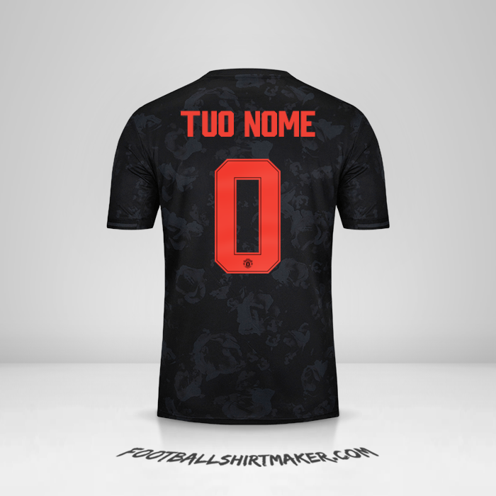 Maglia Manchester United Cup 2019/20 III -  tuo nome - 0