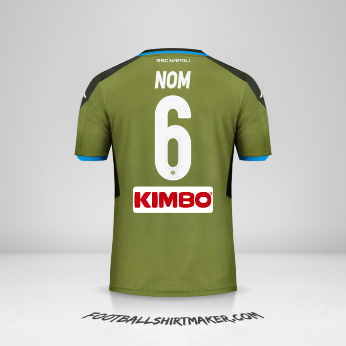 Maillot SSC Napoli 2019/20 Extérieur -  nom - 6