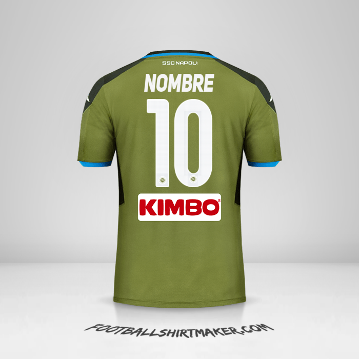 Camiseta SSC Napoli 2019/20 Visita -  nombre - 10