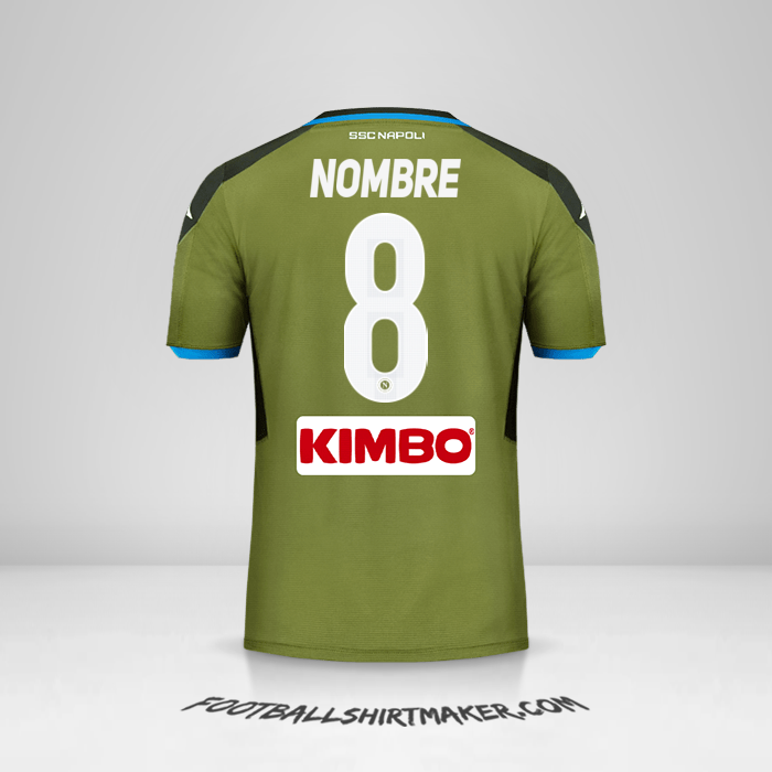 Jersey SSC Napoli 2019/20 Visita -  nombre - 8