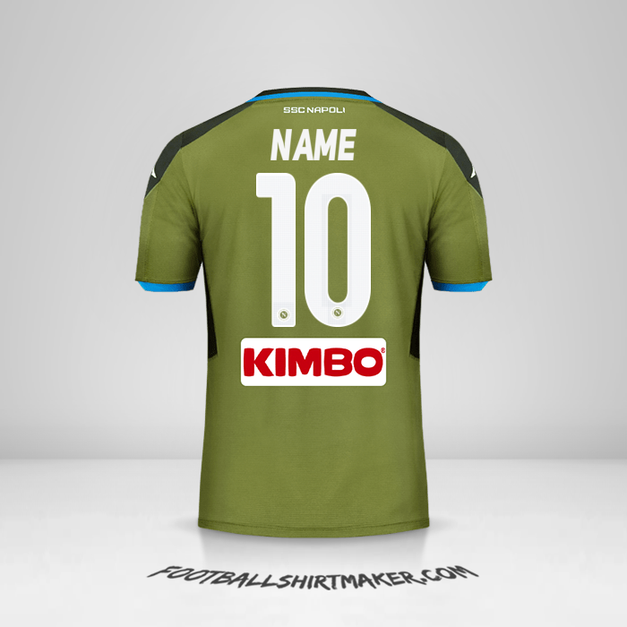 Jersey SSC Napoli 2019/20 Away -  name - 10