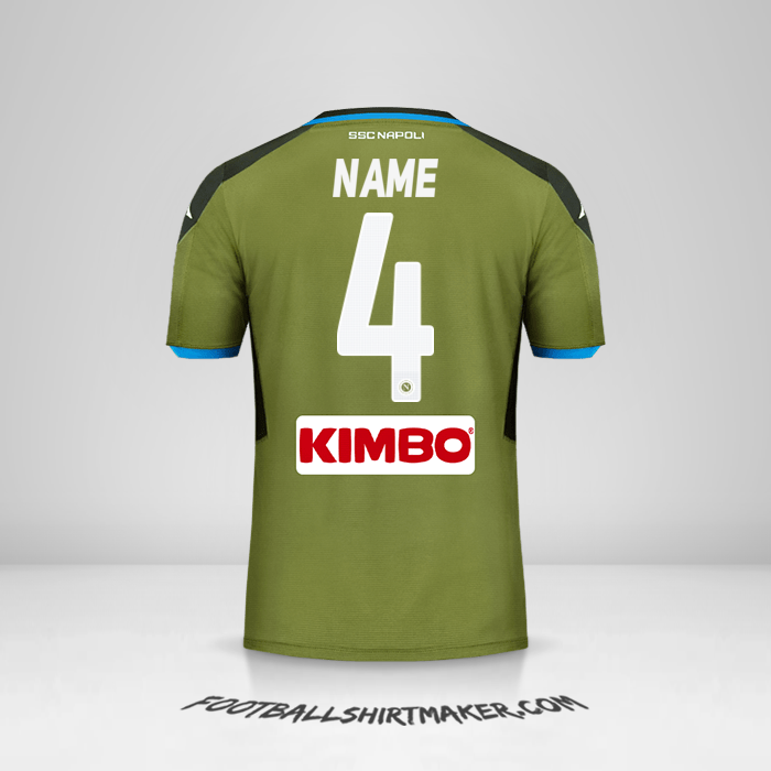 Shirt SSC Napoli 2019/20 Away -  name - 4
