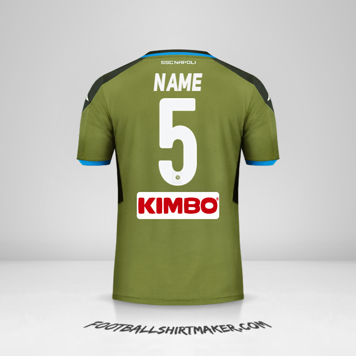 Jersey SSC Napoli 2019/20 Away -  name - 5