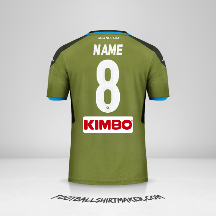 Jersey SSC Napoli 2019/20 Away -  name - 8