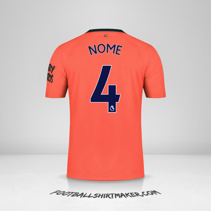 Maglia Everton FC 2019/20 Seconda -  nome - 4