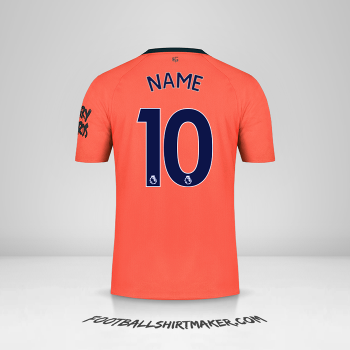 Shirt Everton FC 2019/20 Away -  name - 10