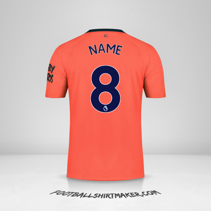 Jersey Everton FC 2019/20 Away -  name - 8