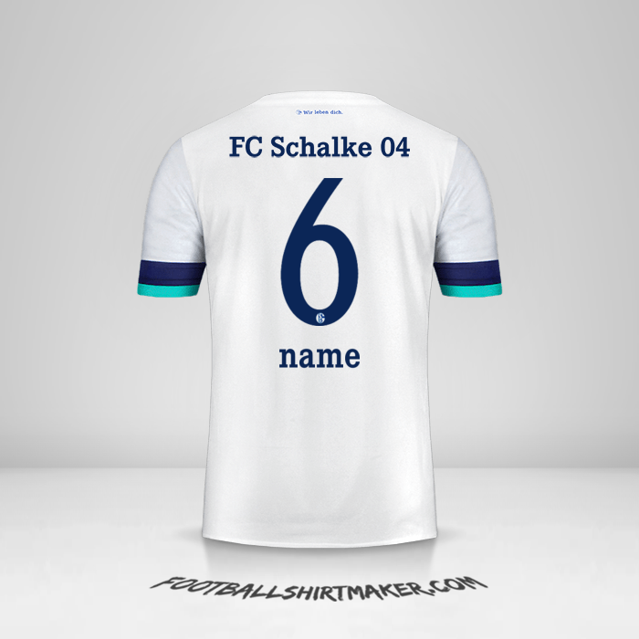 Shirt Schalke 04 2019/20 Away -  name - 6