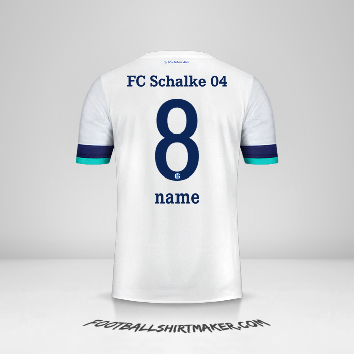 Jersey Schalke 04 2019/20 Away -  name - 8