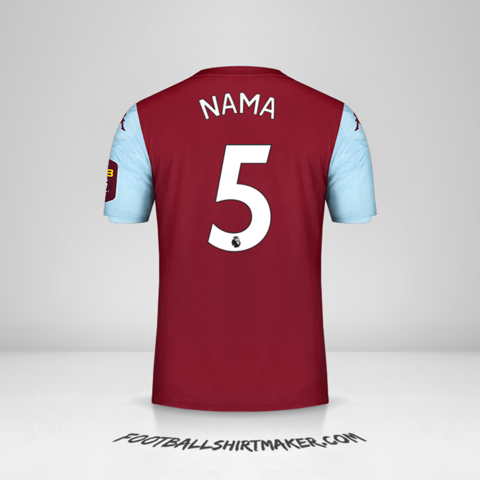 Jersey Aston Villa FC 2019/20 -  nama - 5