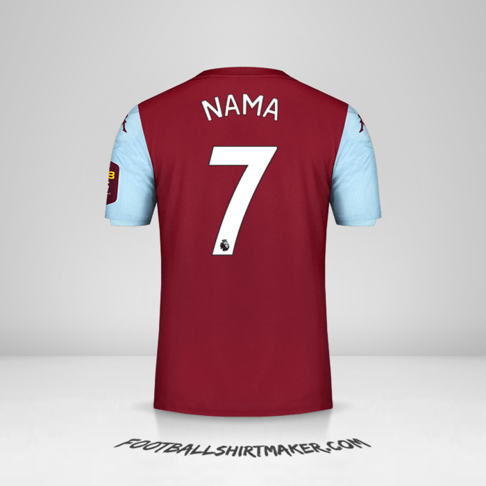 Jersey Aston Villa FC 2019/20 -  nama - 7