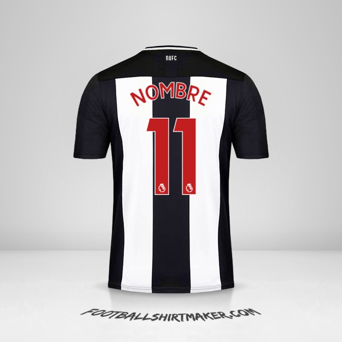 Jersey Newcastle United FC 2019/20 -  nombre - 11