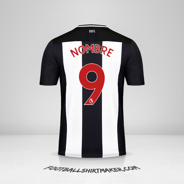 Jersey Newcastle United FC 2019/20 -  nombre - 9