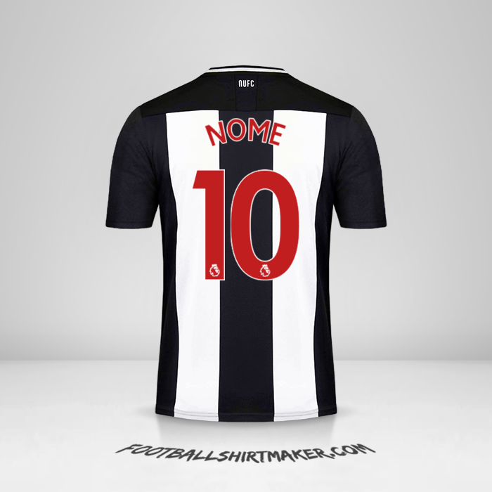 Maglia Newcastle United FC 2019/20 -  nome - 10