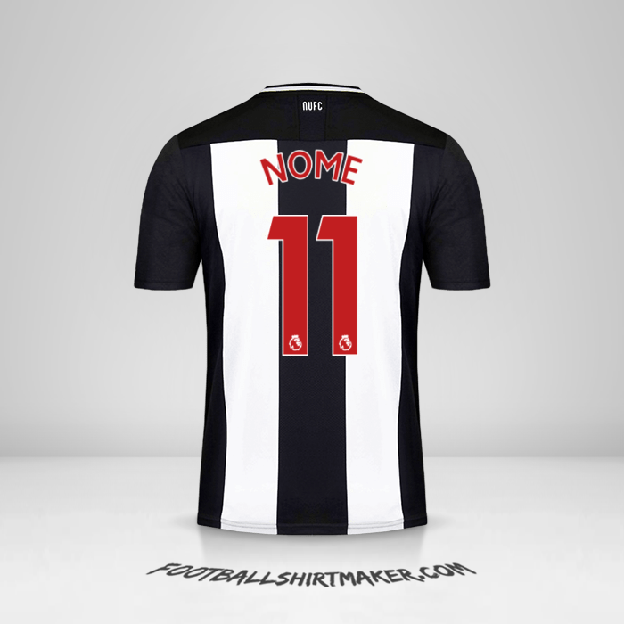 Camisola Newcastle United FC 2019/20 -  nome - 11