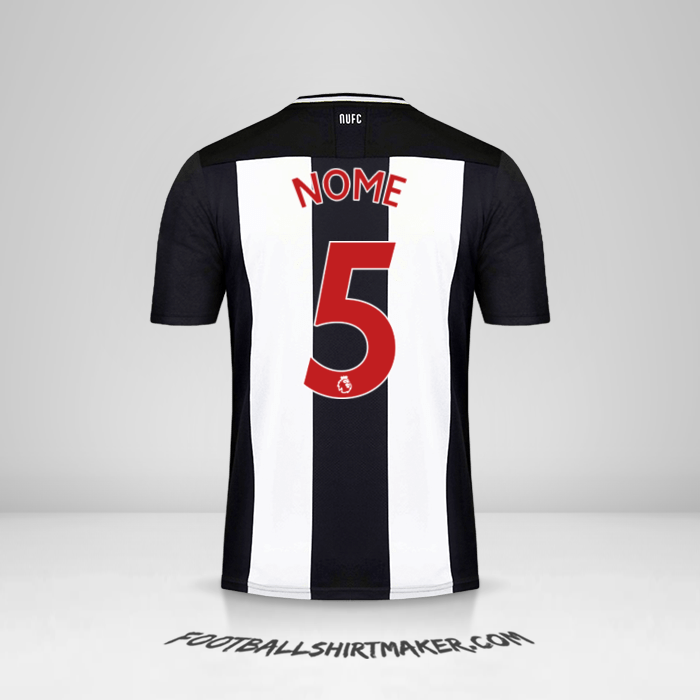 Camisola Newcastle United FC 2019/20 -  nome - 5