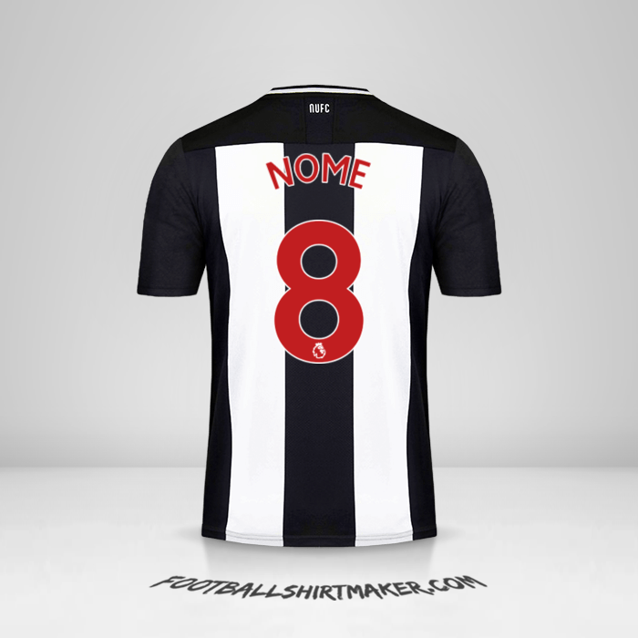 Camisola Newcastle United FC 2019/20 -  nome - 8