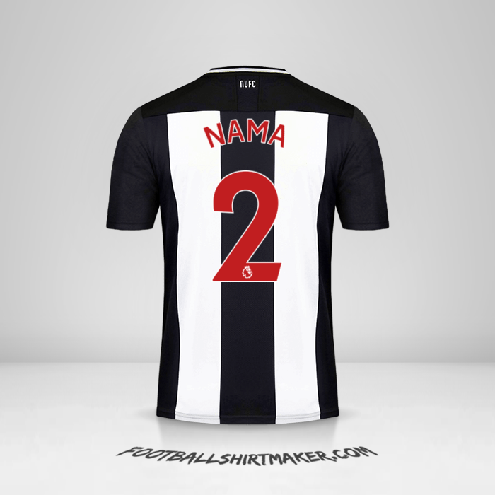 Jersey Newcastle United FC 2019/20 -  nama - 2