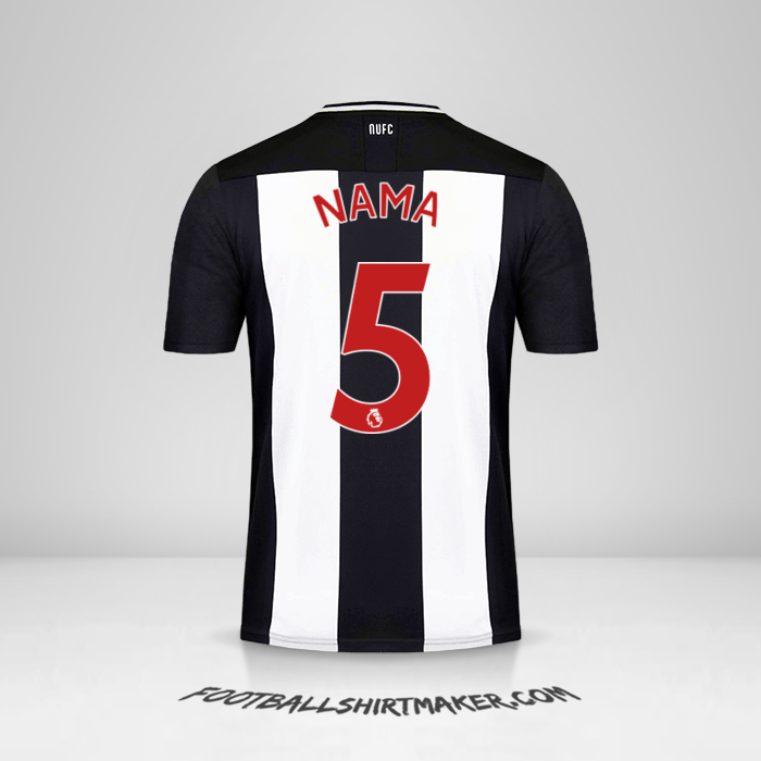 Jersey Newcastle United FC 2019/20 -  nama - 5