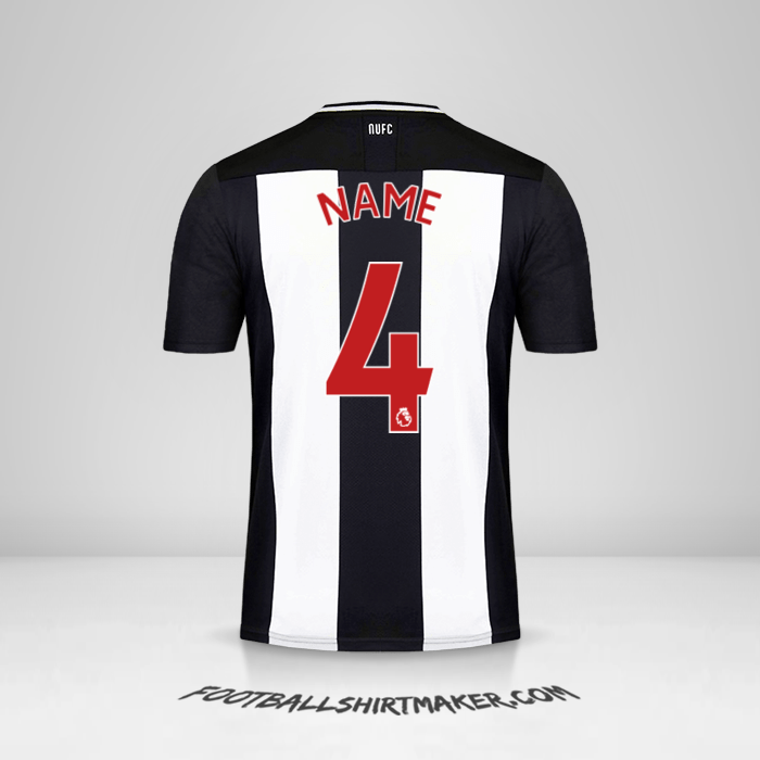 Trikot Newcastle United FC 2019/20 -  name - 4