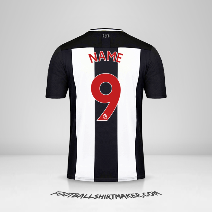 Trikot Newcastle United FC 2019/20 -  name - 9