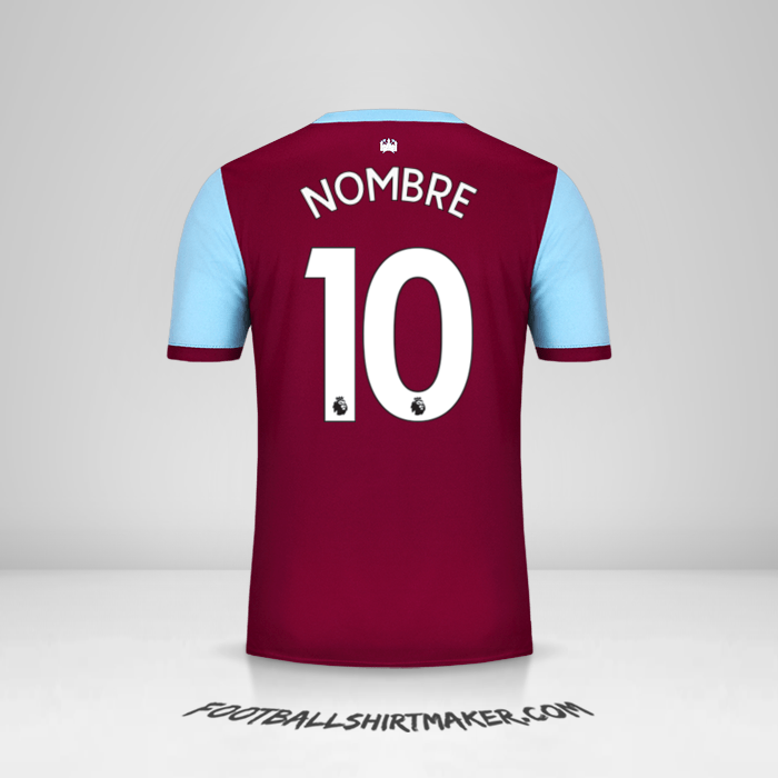Jersey West Ham United FC 2019/20 -  nombre - 10
