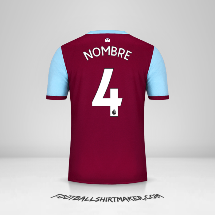 Jersey West Ham United FC 2019/20 -  nombre - 4