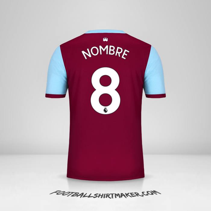 Jersey West Ham United FC 2019/20 -  nombre - 8