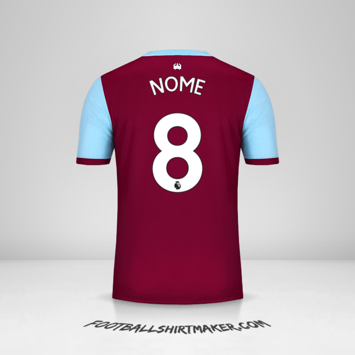 Camisa West Ham United FC 2019/20 -  nome - 8