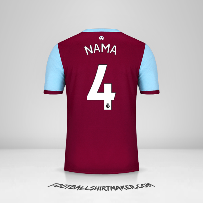Jersey West Ham United FC 2019/20 -  nama - 4