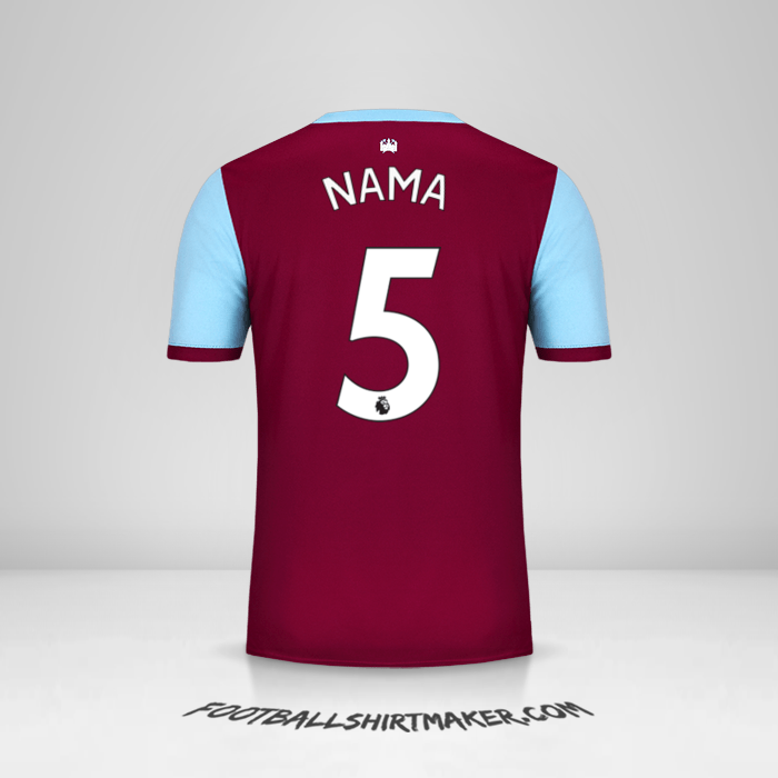 Jersey West Ham United FC 2019/20 -  nama - 5