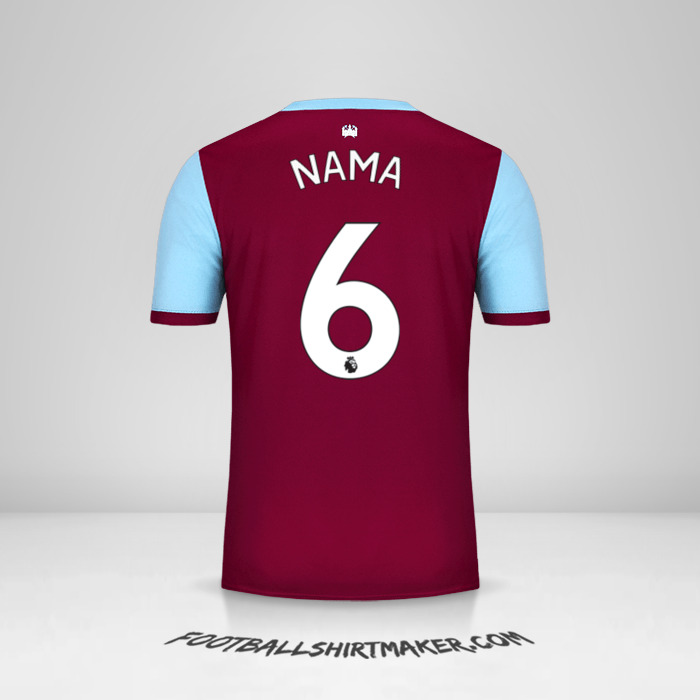 Jersey West Ham United FC 2019/20 -  nama - 6