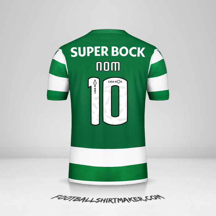 Maillot Sporting Clube 2019/20 -  nom - 10