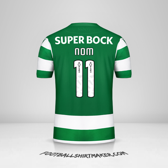 Maillot Sporting Clube 2019/20 -  nom - 11