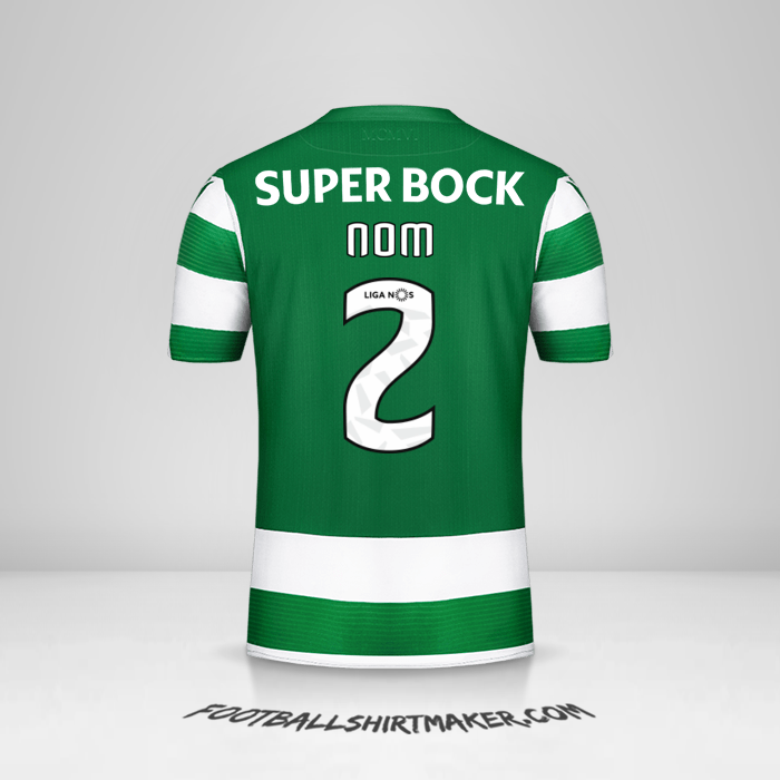Maillot Sporting Clube 2019/20 -  nom - 2