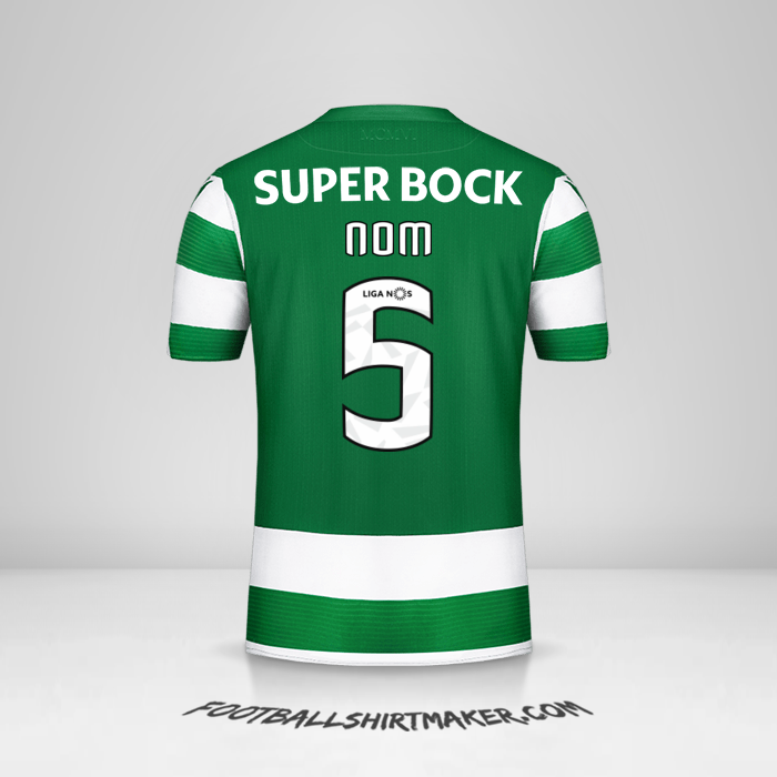 Maillot Sporting Clube 2019/20 -  nom - 5