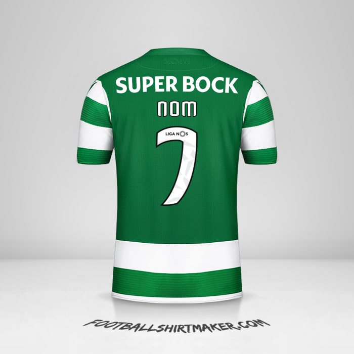 Maillot Sporting Clube 2019/20 -  nom - 7