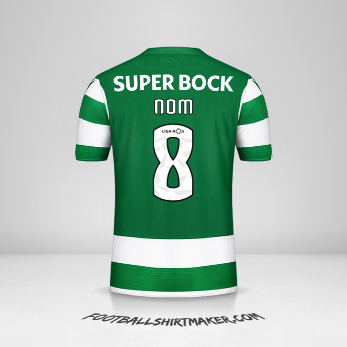Maillot Sporting Clube 2019/20 -  nom - 8