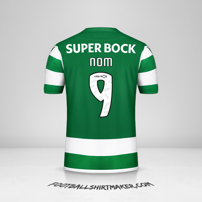 Maillot Sporting Clube 2019/20 -  nom - 9